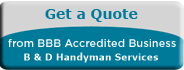 B & D Handyman Services, General Contractor, Chesapeake, VA