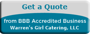 Warren's Girl Catering, LLC, Caterer, Virginia Beach, VA